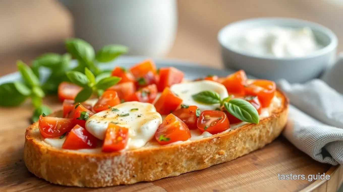 Bruschetta Brie: A Delightful Appetizer