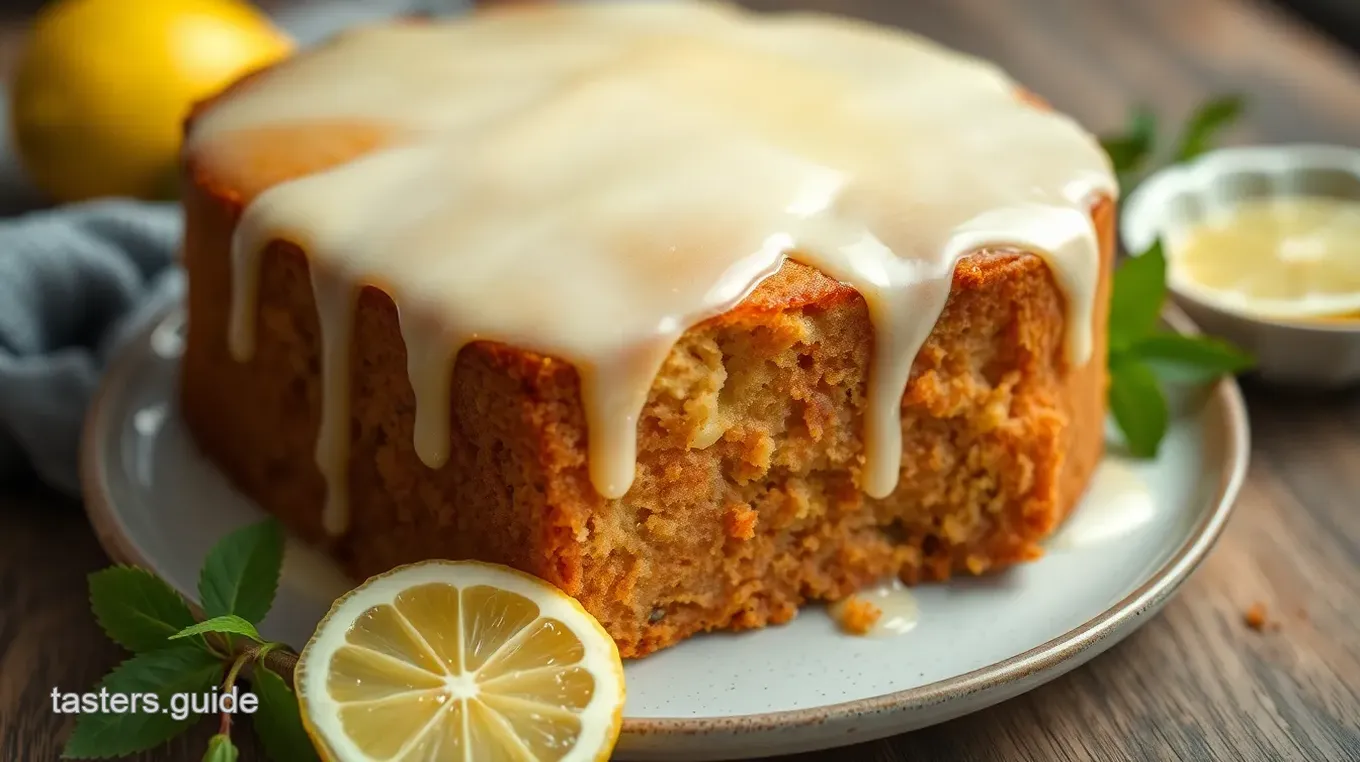 My Family' s Favorite Bake Kefir Cake with Zesty Lemon Glaze Recipe Zesty Lemon Kefir Cake: A Refreshingly Tangy Delight