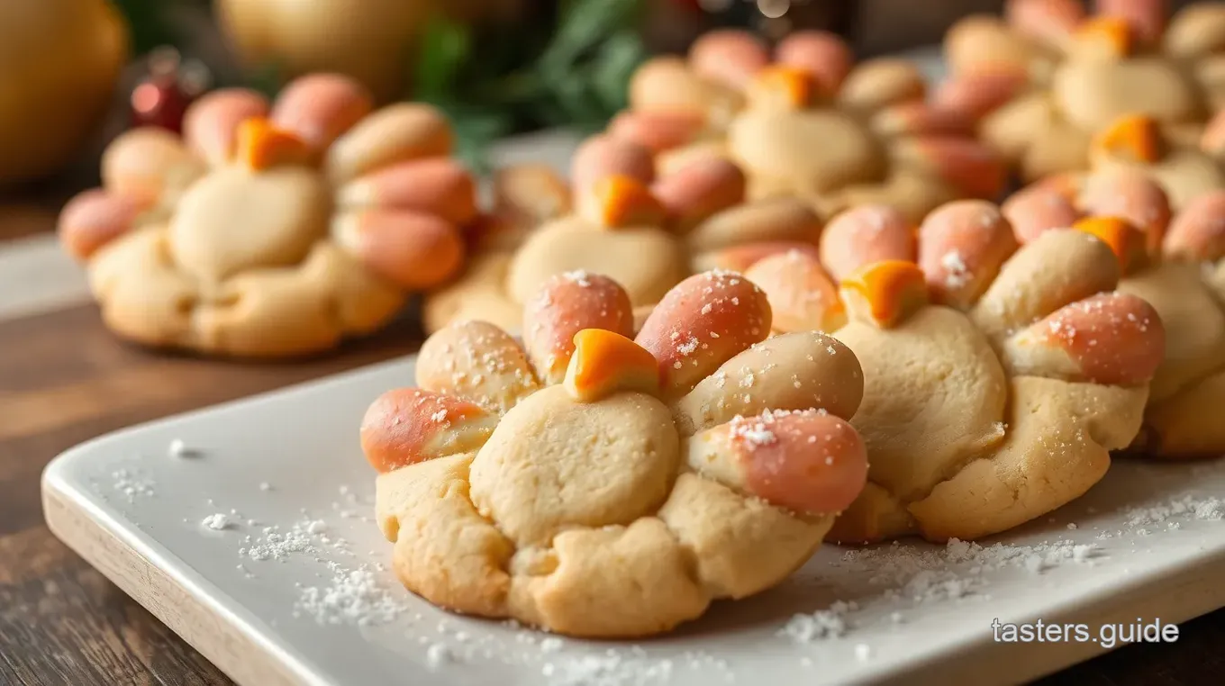 Turkey Cookie Serving Tray