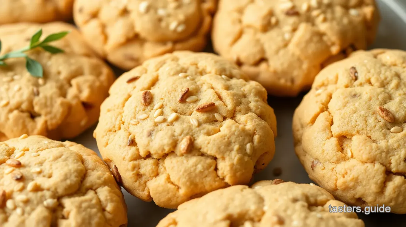 Biscuits with Sesame and Millet Flour: 5 Easy Steps for Nutritious Goodness!