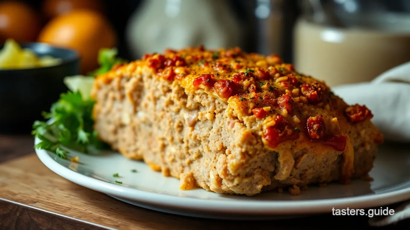 Chicken Cordon Bleu Meatloaf