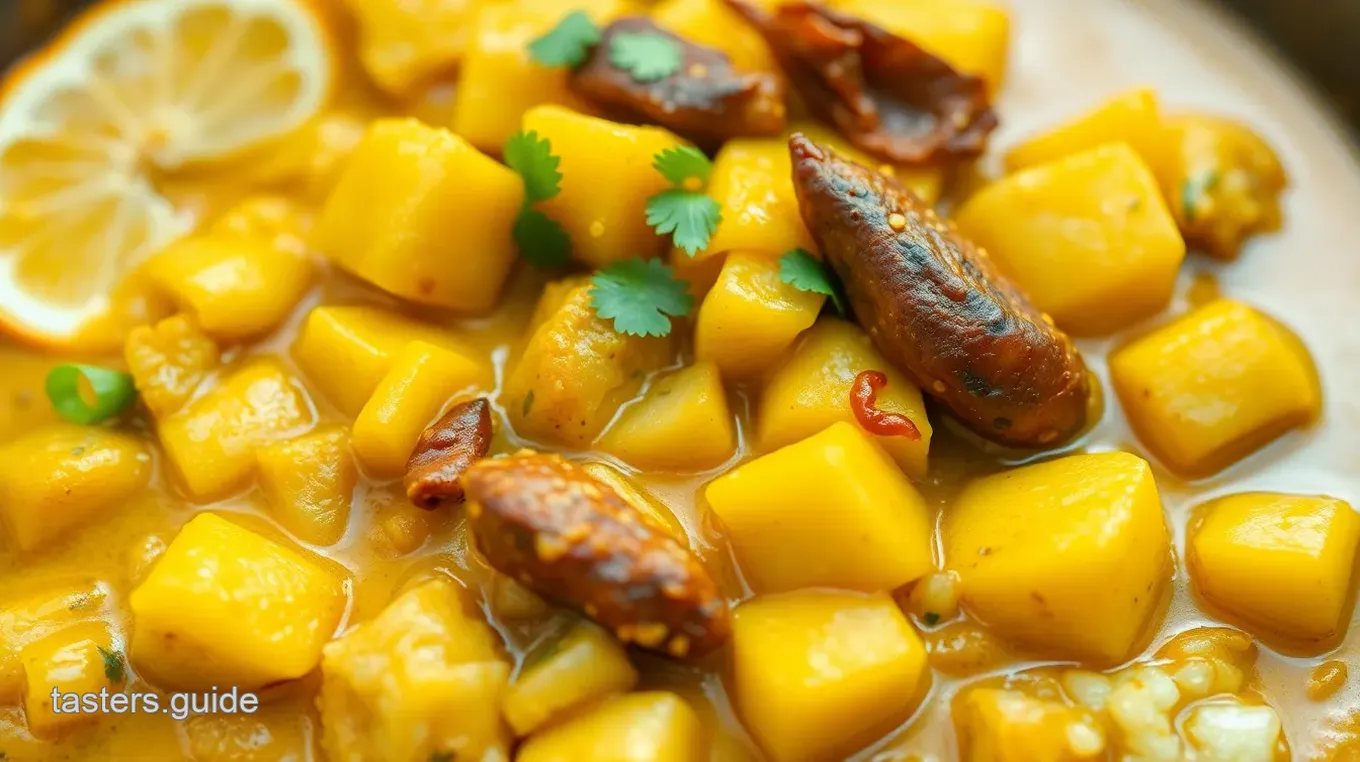 Ayote and Coconut Curry