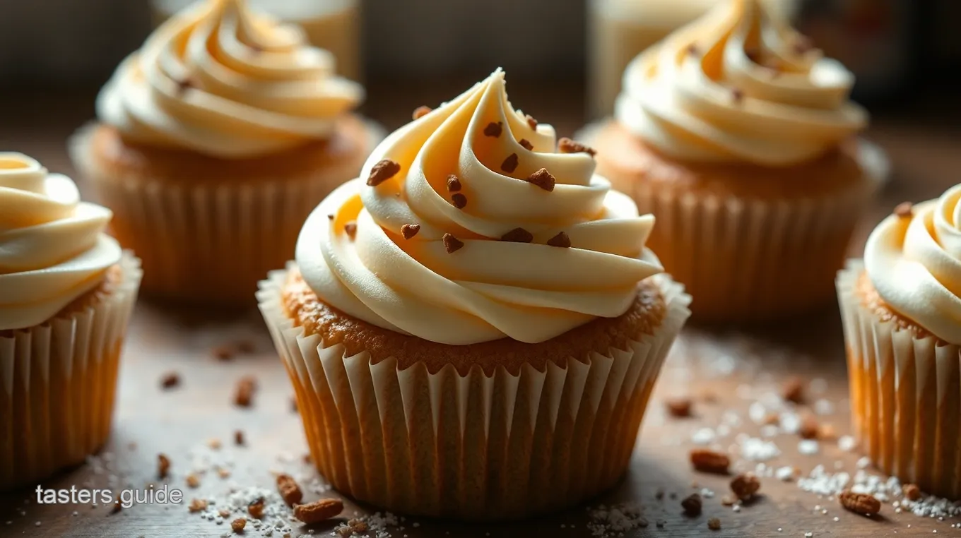 Magical Butterbeer Cupcakes