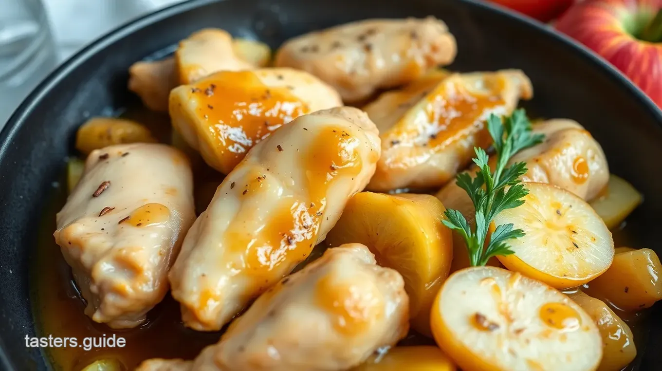 Apple and Honey-Glazed Chicken Tenders