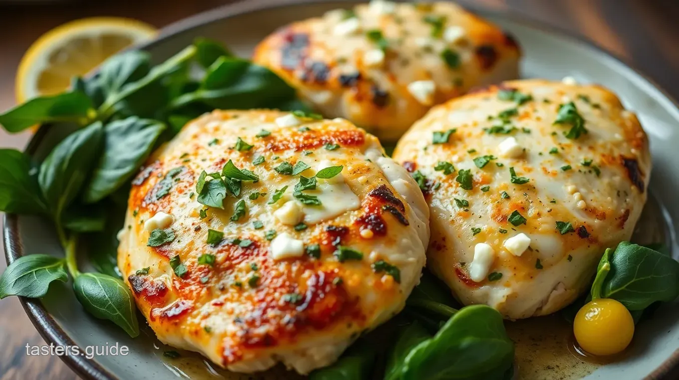 Goat Cheese and Herb Stuffed Chicken Breasts