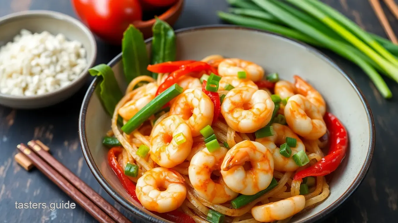 Pad Nang Shrimp