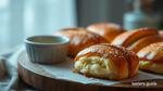 Bake Croissant Cheesecake Buns Delightfully