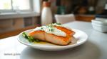 Baked Salmon with Creamy Goat Cheese Delight