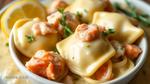 Cook Lobster Ravioli with Zesty Lemon Sauce