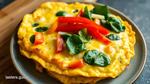 Cook Open-Faced Omelet with Fresh Veggies