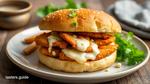 Fried Chicken Asiago Sandwich - Quick & Tasty