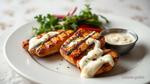 Grilled Chicken with Creamy Aioli Sauce