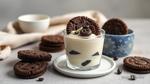 No Bake Cookies & Cream Mousse Delight