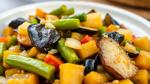 Stir-Fry Okra & Eggplant: Healthy Delight