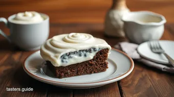 Bake Chocolate Cake with Creamy Frosting