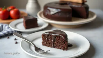 Bake Chocolate Cake with Decadent Ganache