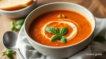 Blend Tomato Gouda Soup in 30 Minutes