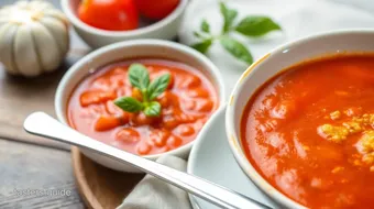 Blend Tomato Soup with Smoky Gouda Flavor