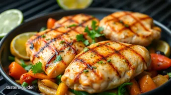 Grill Chicken with Zesty Marinade in 35 Min recipe card