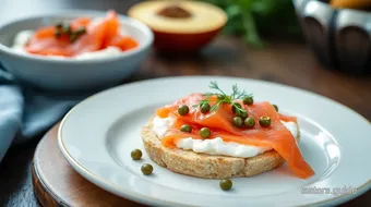 Mix Cream Cheese & Nova Lox | Quick Brunch