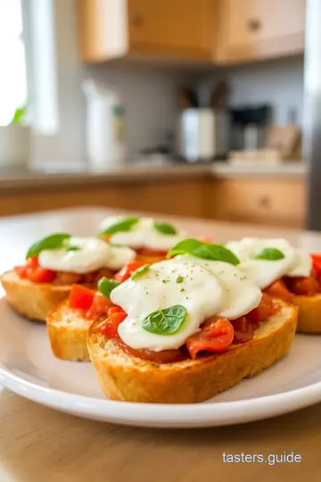 Bruschetta Brie: A Delightful Appetizer steps