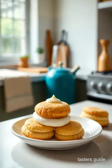 Madeleine Cookie Cream Cake steps