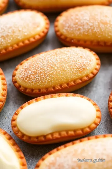 Cream Cake Madeleines presentation