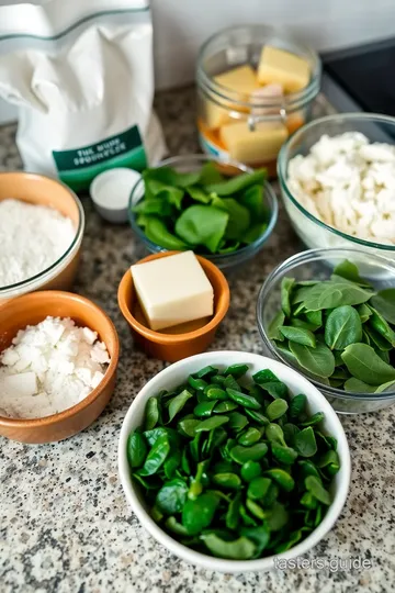 Spinach and Feta Quiche for Expecting Mothers ingredients