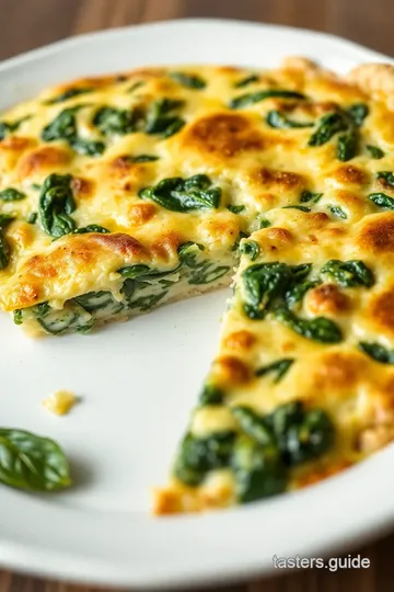 Spinach and Feta Quiche for Expecting Mothers presentation