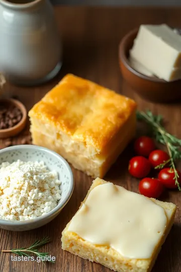 Bake Sweet Knafeh with Cheese Delight ingredients