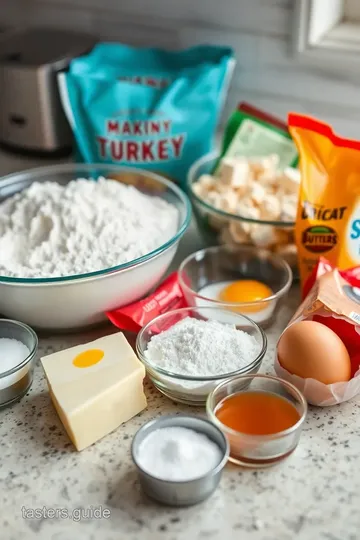 Turkey Cookie Serving Tray ingredients