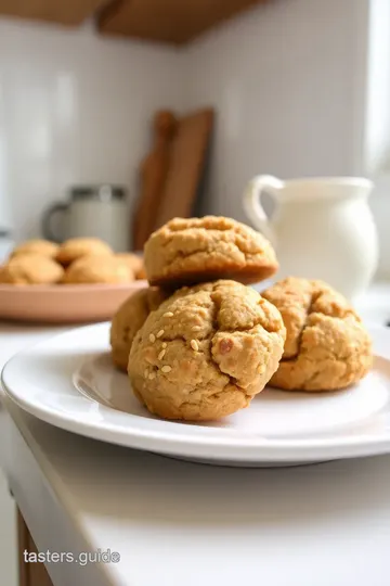 Biscuits with Sesame and Millet Flour: 5 Easy Steps for Nutritious Goodness! steps