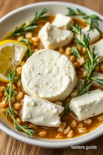 Warmed Herb-Infused Goat Cheese with Crostini presentation