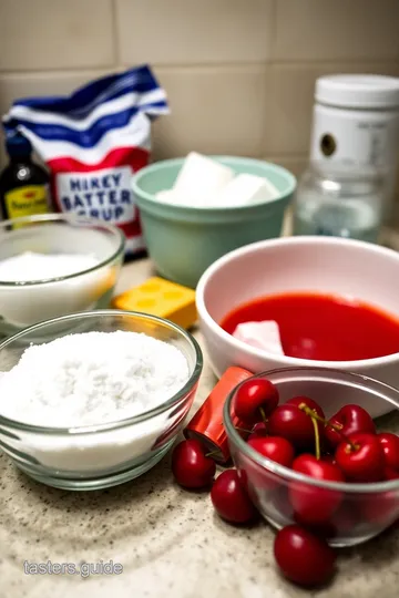 Cherry Bomb Candy Recipe ingredients