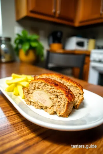 Chicken Cordon Bleu Meatloaf steps