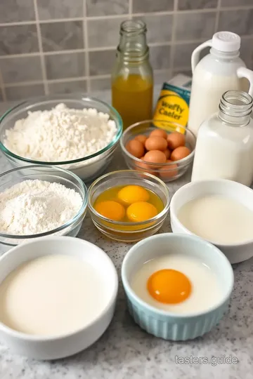 Crispy French Waffles with a Delightful Batter Dip ingredients