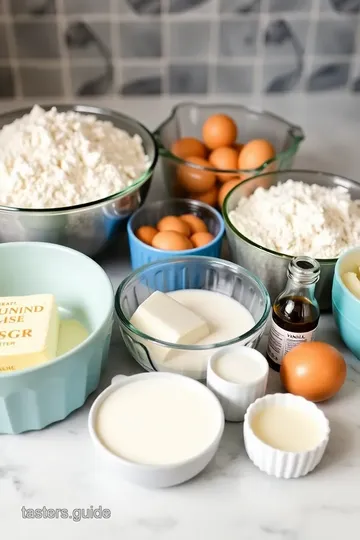 Delicious Chocolate Layered Birthday Cake ingredients