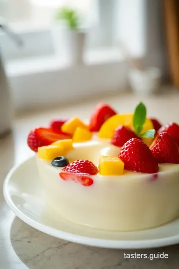 Nata Fruit Pudding Recipe steps