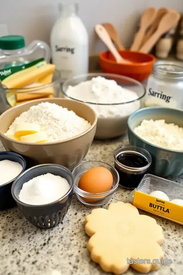 Flower Cookie Cutter: 5 Easy Ways to Make Delicious Sugar Cookies! ingredients