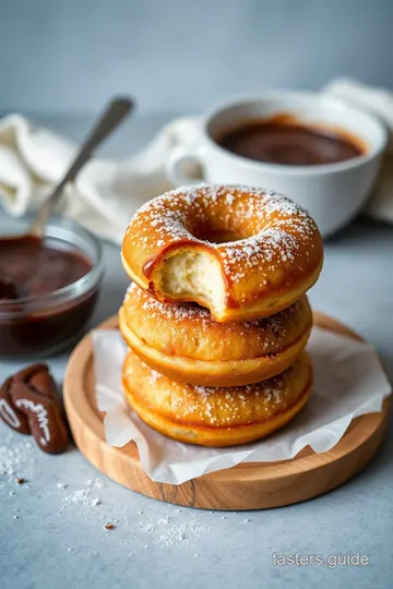 Fried Nutella Donuts: Fluffy & Decadent steps