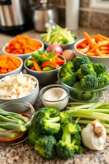 Hearty Vegetable Stir-Fry with Diced Frozen Carrots ingredients