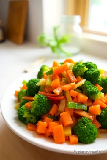 Hearty Vegetable Stir-Fry with Diced Frozen Carrots steps