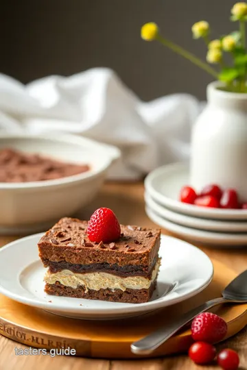 Quick & Decadent Chocolate Tiramisu steps