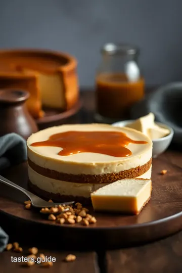 No Bake Biscoff Cheesecake with Salted Caramel ingredients