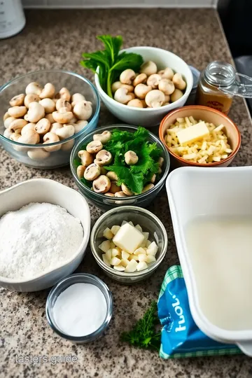 Langostino Mushroom Sour Cream Gravy ingredients