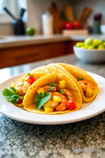 The Tasty Florida Sunshine Shrimp Tacos steps