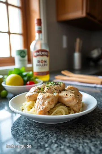 Ron Roberto Rum-Infused Tropical Coconut Chicken steps