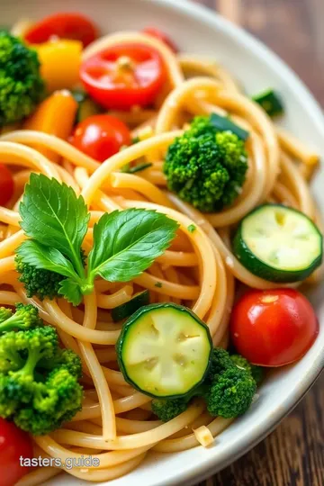 Easy Chef s Pasta Primavera presentation