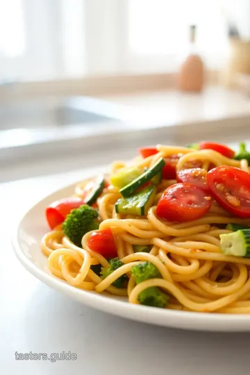 Easy Chef s Pasta Primavera steps