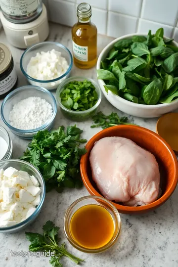 Goat Cheese and Herb Stuffed Chicken Breasts ingredients